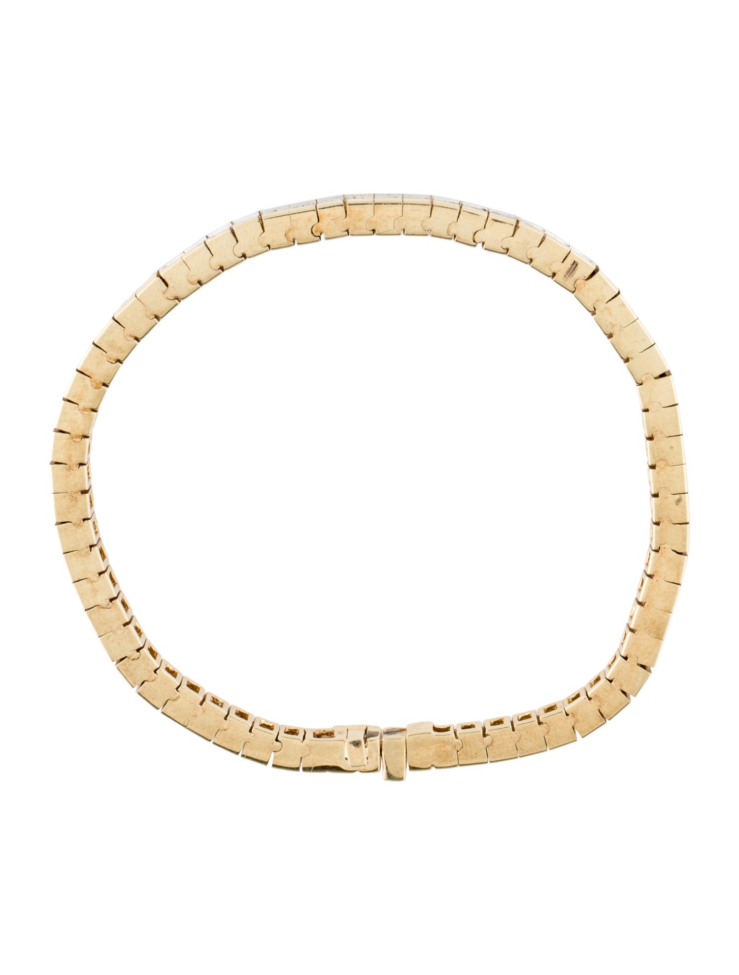 Bracelet 14K 1.10ctw Diamond Link Bracelet